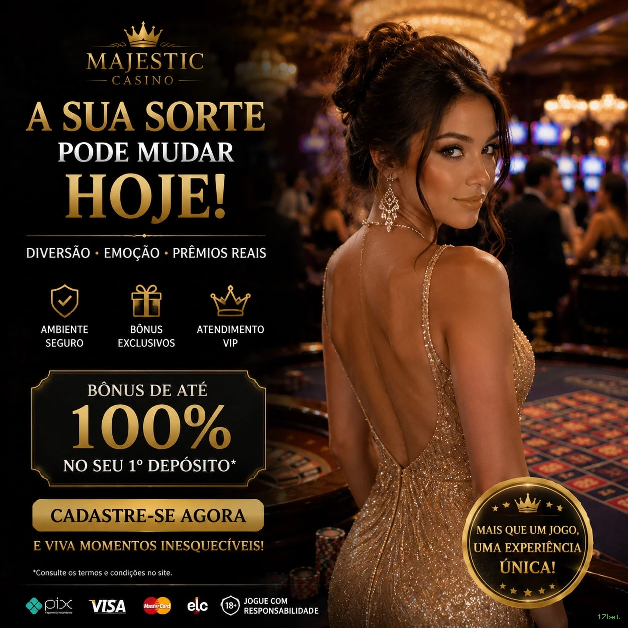 Login seguro na 17bet